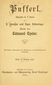 Cover of: Pufferl by Ignaz Schnitzer