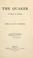 Cover of: The Quaker