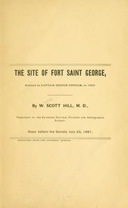 The rate of Fort Saint George by W[infield] Scott Hill