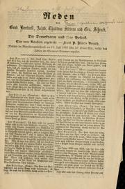 Cover of: Reden von gouv. Boutwell, achtb. Thaddeus Stevens und gen. Schenck.: Die demokraten und ihre politik. Eine neue rebellion angedroht.--Frank P. Blair's verath. (Debatte in Repräsentantenhause am 11. juli 1868 über die Senat-bill, welche das zählen der electoralstimmen regulirt).