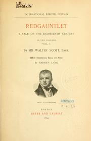 Cover of: Redgauntlet by Sir Walter Scott