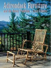 Cover of: Adirondack Furniture and the Rustic Tradition