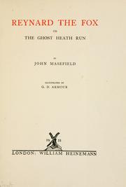 Cover of: Reynard the fox by John Masefield