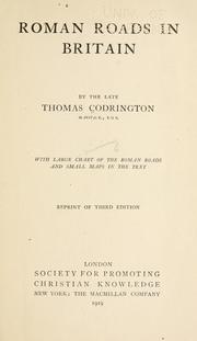 Roman roads in Britain by Thomas Codrington