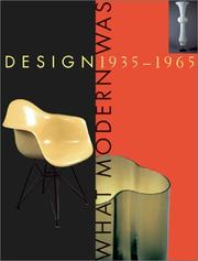 Cover of: Design 1935-1965: What Modern Was