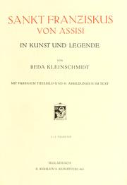 Sankt Franziskus von Assisi in Kunst und Legende by Beda Kleinschmidt