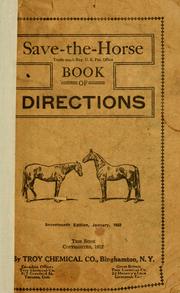 Save-the-Horse (trade-mark reg. U.S. Pat. Office)