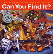 Cover of: Can You Find It?: Search and Discover More Than 150 Details in 19 Works of Art