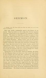 Cover of: A sermon commemorative of the two-hundredth anniversary of the First Congregational church of Westfield, Mass. | John H. Lockwood