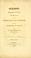 Cover of: A sermon, delivered at Weston, January 12, 1813, on the termination of a century since the incorporation of the town