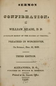 Cover of: Sermon on confirmation