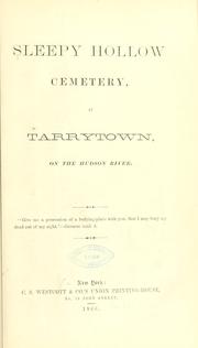 Cover of: Sleepy Hollow cemetery, at Tarrytown, on the Hudson river ... | 