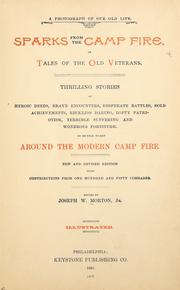 Sparks from the camp fire by Joseph W. Morton