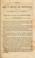 Cover of: Speech of Hon. P. Soulé, of Louisiana, in reply to Hon. Henry Clay, of Kentucky, on the measures of compromise.