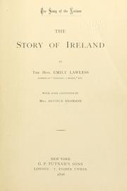 Cover of: The story of Ireland by Emily Lawless