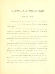 Cover of: A stroll by a familiar river by William E. Barry