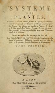 Cover of: Système des plantes by Carl Linnaeus