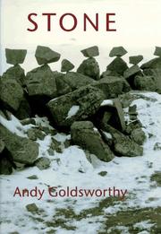 Cover of: Stone by Andy Goldsworthy