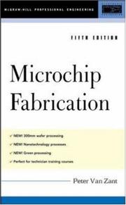 Cover of: Microchip Fabrication, 5th Ed. by Peter Van Zant