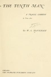 The tenth man by William Somerset Maugham