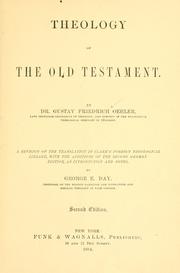 Cover of: Theology of the Old Testament