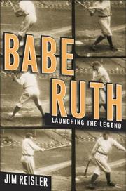 Cover of: Babe Ruth : Launching the Legend