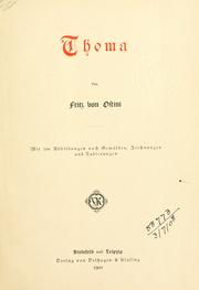 Cover of: Thoma.