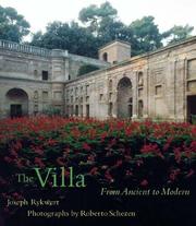Cover of: The villa: from ancient to modern