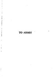 Cover of: To arms!: (La veillée des armes), An impression of the spirit of France
