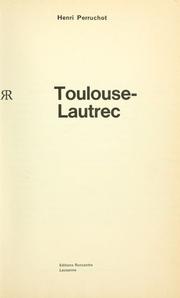 Cover of: Toulouse-Lautrec.