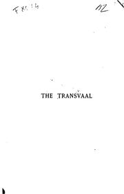 Cover of: Transvaal