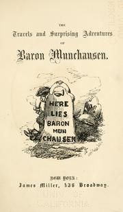 Cover of: The travels and surprising adventures of Baron Munchausen by illustrated by Alfred Crowquill.