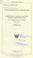 Cover of: United States policy toward Iraq
