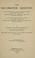 Cover of: The vaccination question, being the second issue of a letter addressed by permission in the autumn of 1894 to the Right Hon. H.H. Asquith ...