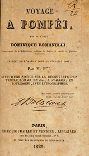 Voyage à Pompéi by Domenico Romanelli