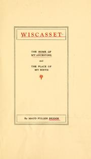 Wiscasset by Maud Fuller Smith Briggs