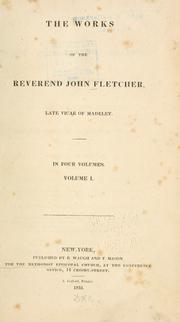 Cover of: works of the Reverend John Fletcher. | Fletcher, John