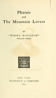 Cover of: The writings of "Fiona Macleod" [pseud.]