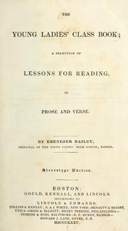 The young ladies' class book by Ebenezer Bailey