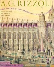 Cover of: A. G. Rizzoli: architect of magnificent visions