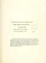 Bayesian analysis of the independent multi-normal process--neither mean nor precision known cover