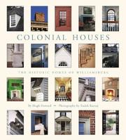 Cover of: Colonial Houses | Hugh Howard