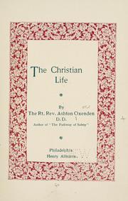 Cover of: The Christian life