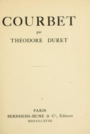 Cover of: Courbet.
