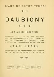 Cover of: Daubigny par Jean Laran: avec la collaboration d'Albert Crémieux.