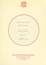Cover of: Decision support systems and personal computing by Peter G. W. Keen