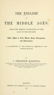 Cover of: The English in the middle ages
