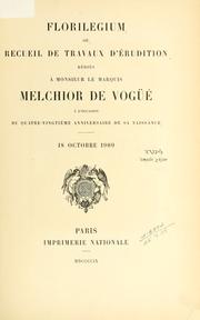 Front cover of Florilegium by Unknown