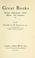 Cover of: Great books