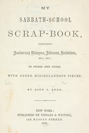 Cover of: My Sabbath-school scrap-book by John J. Reed